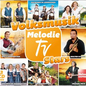 Volksmusikstars auf Melodie TV | 3CD