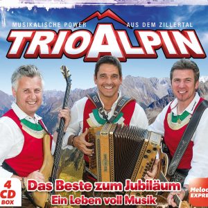 Trio Alpin - Das Beste zum Jubiläum - Ein Leben voll Musik 4er-CD