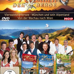 Melodien der Berge - Vierwaltstättersee, München u.s. Alpenland, Von der Wachau nach Wien 3er-DVD