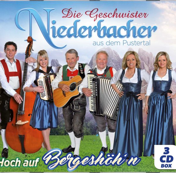 Die Geschwister Niederbacher - Hoch auf Bergeshöh'n 3CD