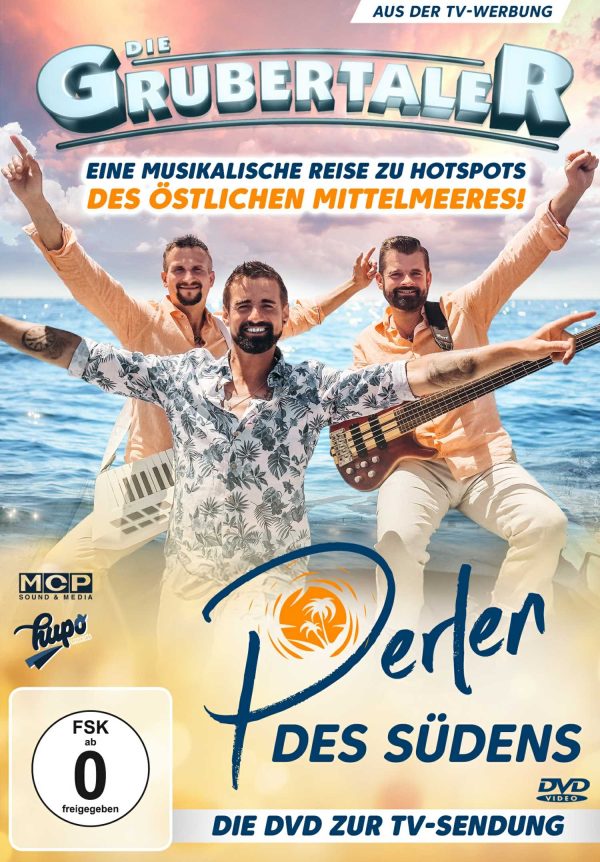 Die Grubertaler - DVD - Perlen des Südens - Eine musikalische Reise zu Hotspots des östlichen Mittelmeeres