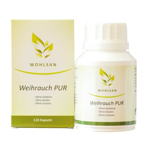 Wohlsan Weihrauch Pur | 120 Kapseln