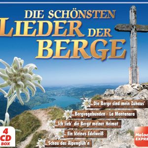 Die schönsten Lieder der Berge 4er-CD