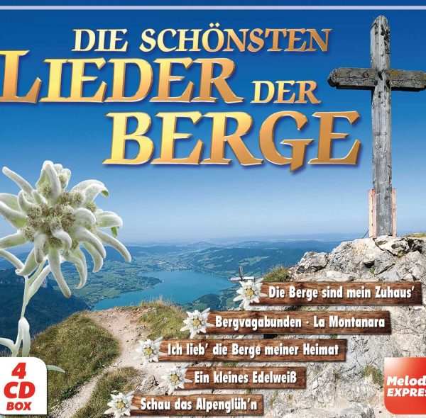 Die schönsten Lieder der Berge 4er-CD